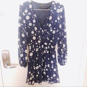 Sold! FREE with any purchase. ASOS polka dot dress